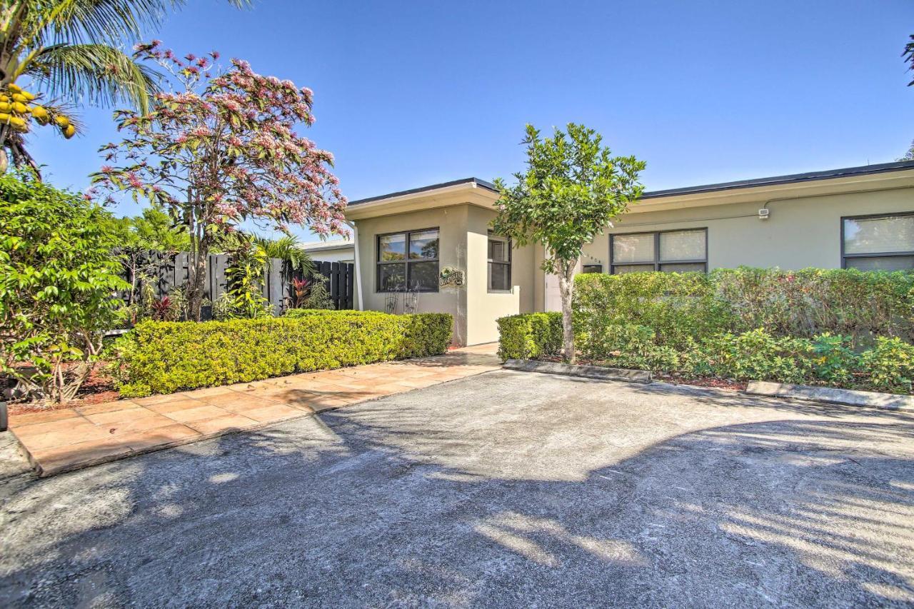 Cozy Solo Or Couples Retreat In Ft Lauderdale! Lejlighed Fort Lauderdale Eksteriør billede